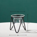 Iron Line Metal Plant Holder