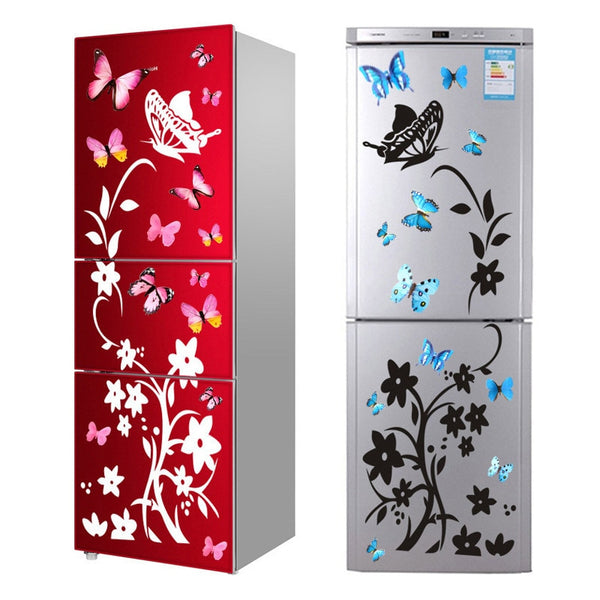 Creative Butterfly Refrigerator Sticker Home Decoration Kitchen