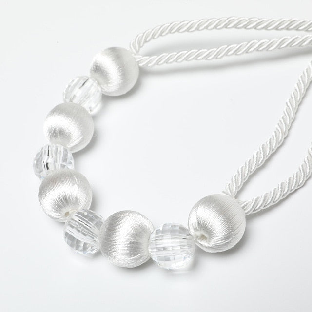 1PCS Bead Curtain Tieback Home Decor